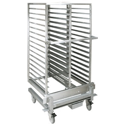 Cres Cor ROR201SBS1332D Stainless Steel Roll-In Rack, 35 5/8" Wide, Silver - Default Title