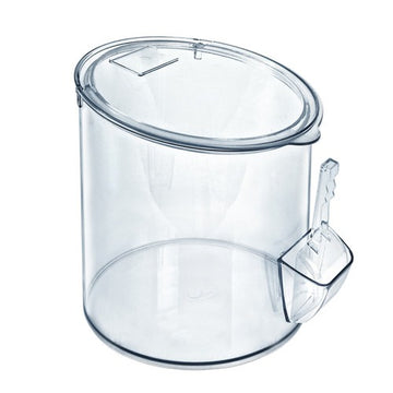 Azar Displays Bin, 10 3/4" Diameter, Clear - 2.5 gal.