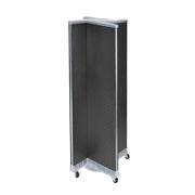 Azar Displays 700421 Styrene Floor Display, 28 1/2" Wide - Black