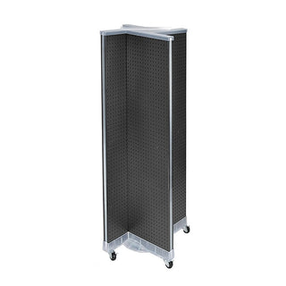 Azar Displays 700421 Styrene Floor Display, 28 1/2" Wide - Black