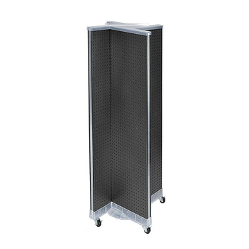 Azar Displays 700421 Styrene Floor Display, 28 1/2" Wide - Black