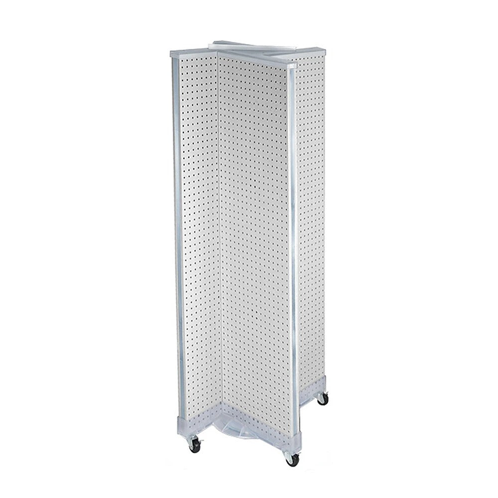 Azar Displays 700421 Styrene Floor Display, 28 1/2" Wide - White