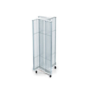 Azar Displays 700443 Styrene Floor Display, 23" Wide - Clear