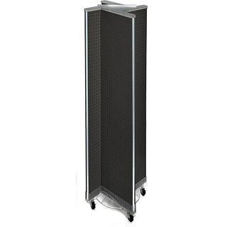 Azar Displays 700461 Styrene Floor Display, 23" Wide - Black