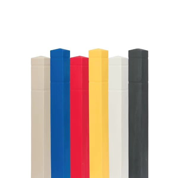Innoplast LDPE Plastic Bollard Cover, 61 3/16" High - SBC6560BR