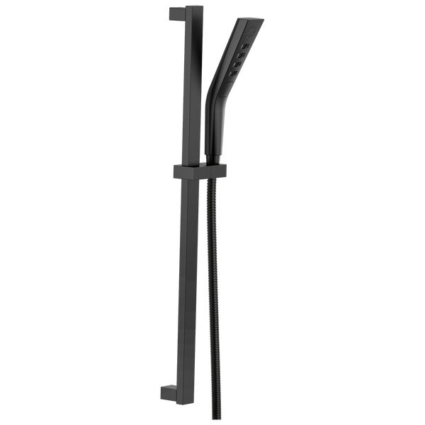 Delta Faucet Company 51799-BL Metal Bar Handheld Shower, 26 15/16" High, Black - Default Title