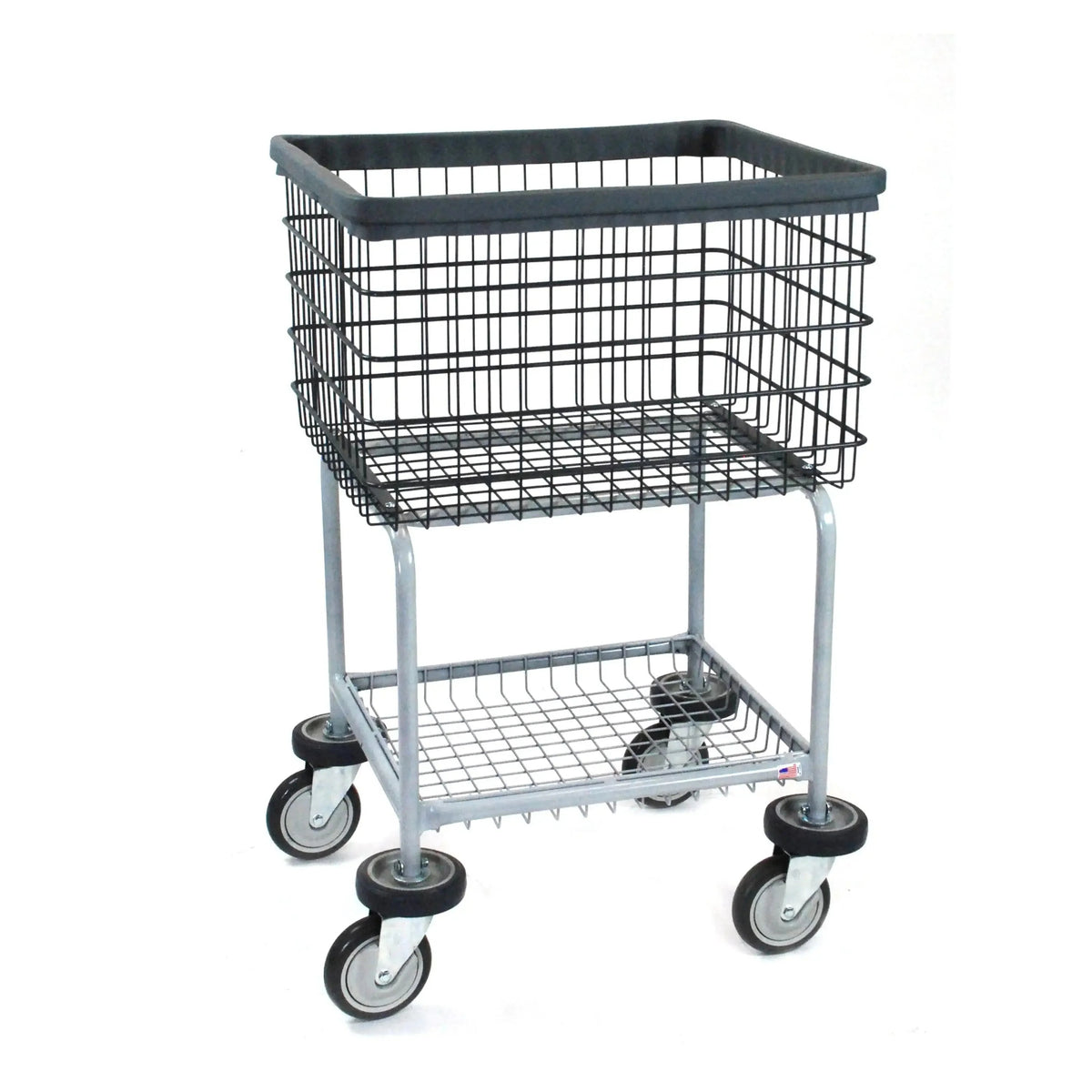 R&B Wire Products, Inc. 300G/D7 Laundry Cart, 20" x 23 1/2" - Default Title