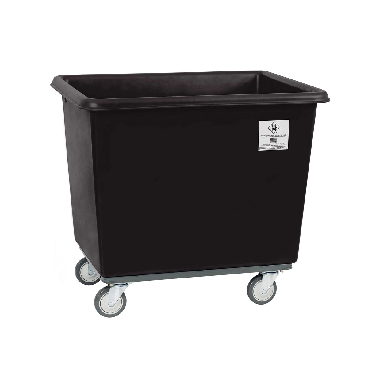 R&B Wire Products, Inc. Truck, Black - 25 3/4" x 38" x 33 1/4"