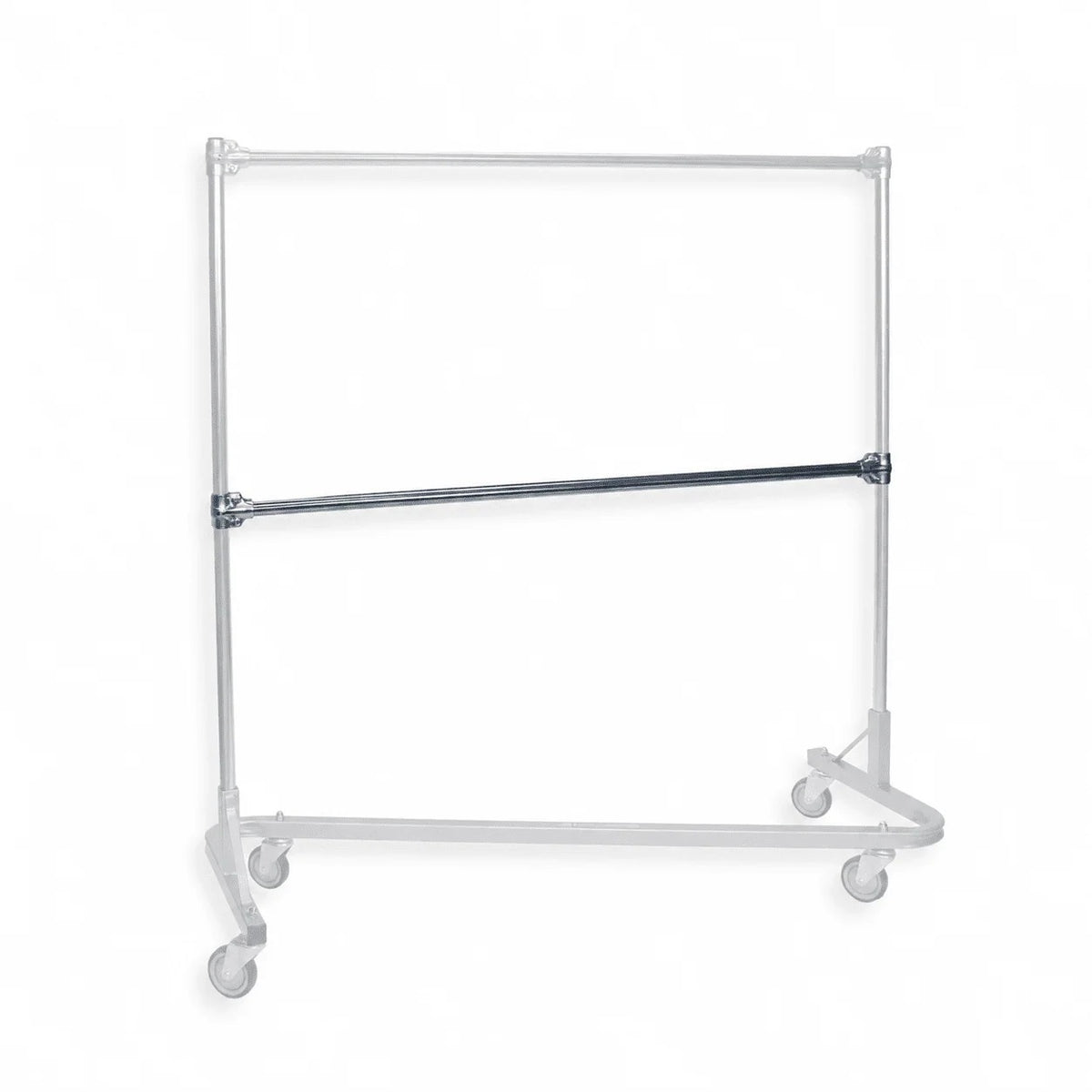 R&B Wire Products, Inc. Steel Heavy-Duty Garment Z-Rack - 63"