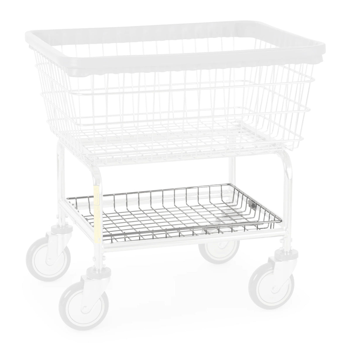 R&B Wire Products, Inc. LS-1C Bottom Shelf, 16" x 19", White - Default Title