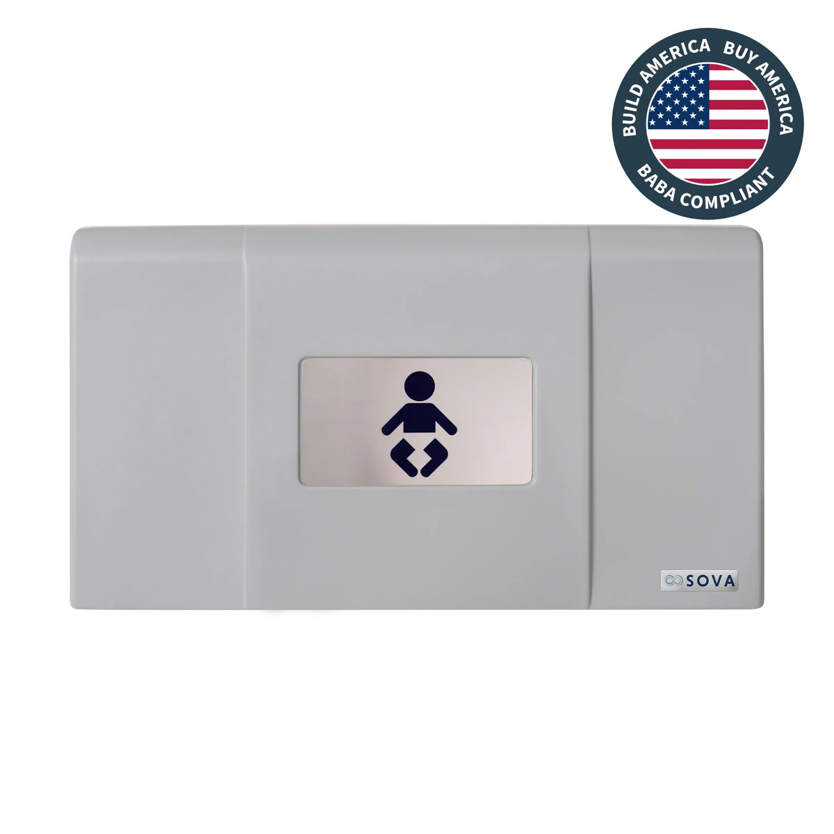 Sova Span Polyethylene Baby Changing Table, 37 5/8" Wide - photo 2