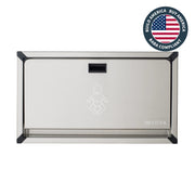 Sova Vantage Stainless Steel Baby Changing Table, 34 3/4" Wide - Silver