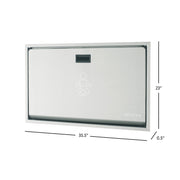 Sova Summit Stainless Steel Baby Changing Table, Silver - photo 5