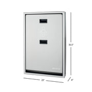 Sova Summit Stainless Steel Baby Changing Table, Silver - photo 8
