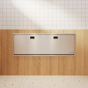Sova Solace Stainless Steel Changing Table, 64 1/4" Wide, Silver - photo 2
