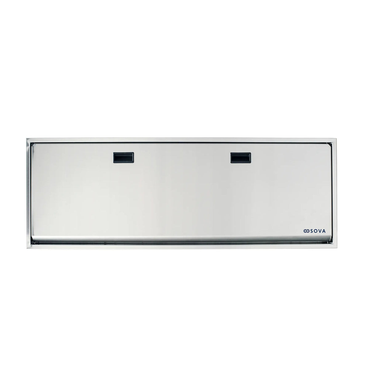 Sova Solace Stainless Steel Changing Table, 64 1/4" Wide, Silver - photo 5