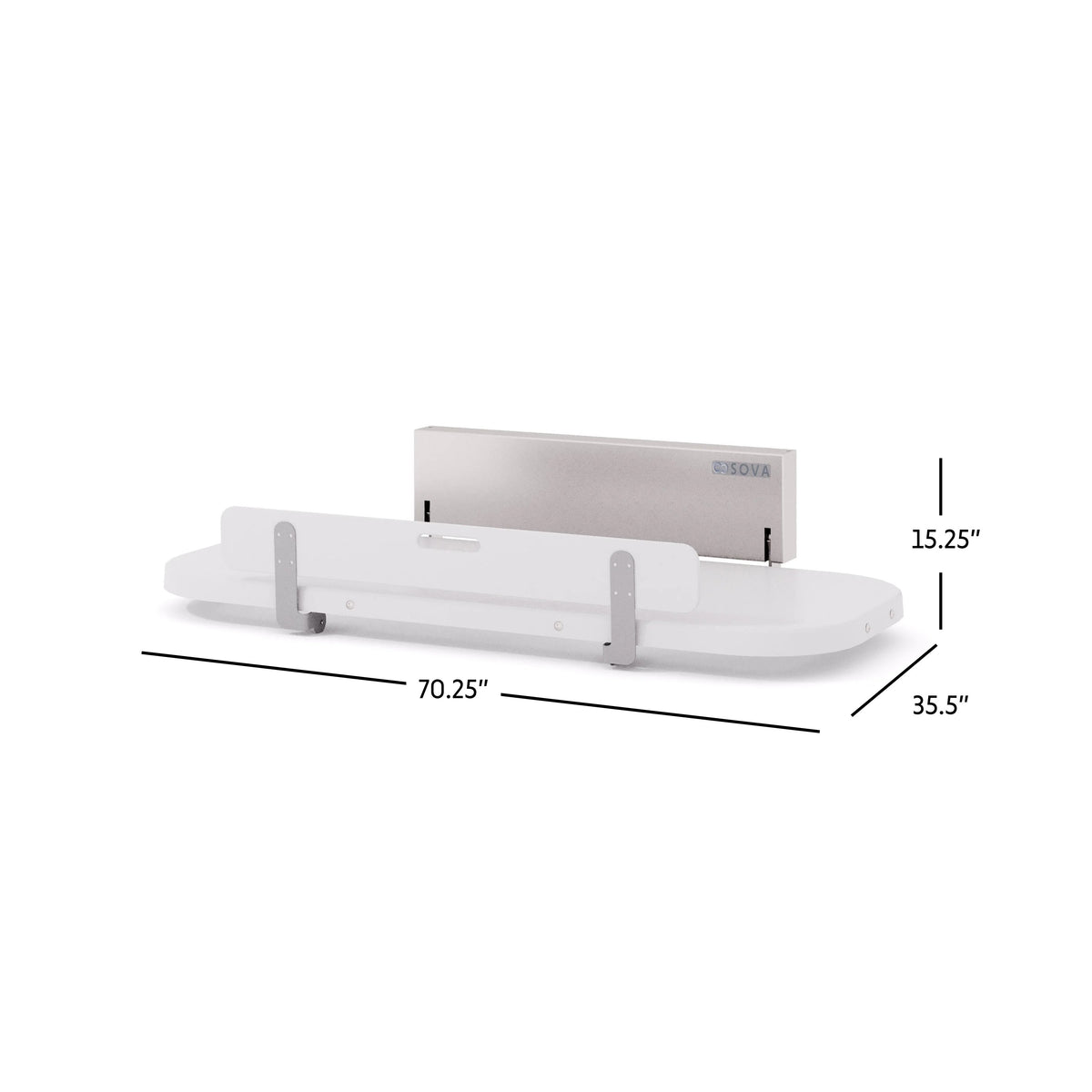 Sova Attend Changing Table, 15 3/16" High - photo 3