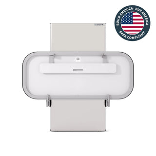 Sova Ascent Changing Table, 69" High, 120V - 70 5/8"