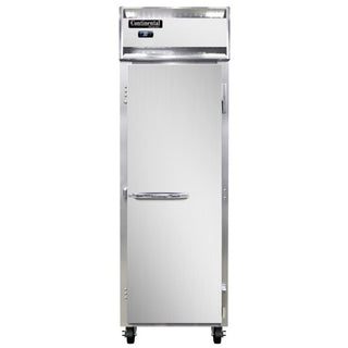 Continental Refrigerator 1R-N-SS Reach-In Refrigerator, 26" Wide, 115V - 20 cu. ft.