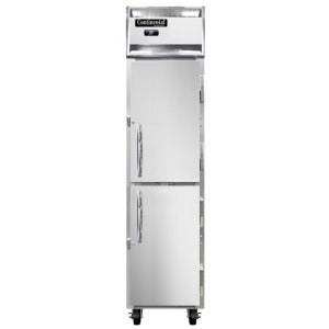 Continental Refrigerator 1RSES-N-SS Reach-In Refrigerator, 12 cu. ft., 115V - 1 Door