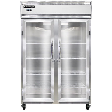 Continental Refrigerator 2F-N-GD Reach-In Freezer, 48 cu. ft., 115/208-230V - Default Title