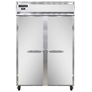 Continental Refrigerator 2RS-N Reach-In Refrigerator, 32 cu. ft., Silver - 2 Doors