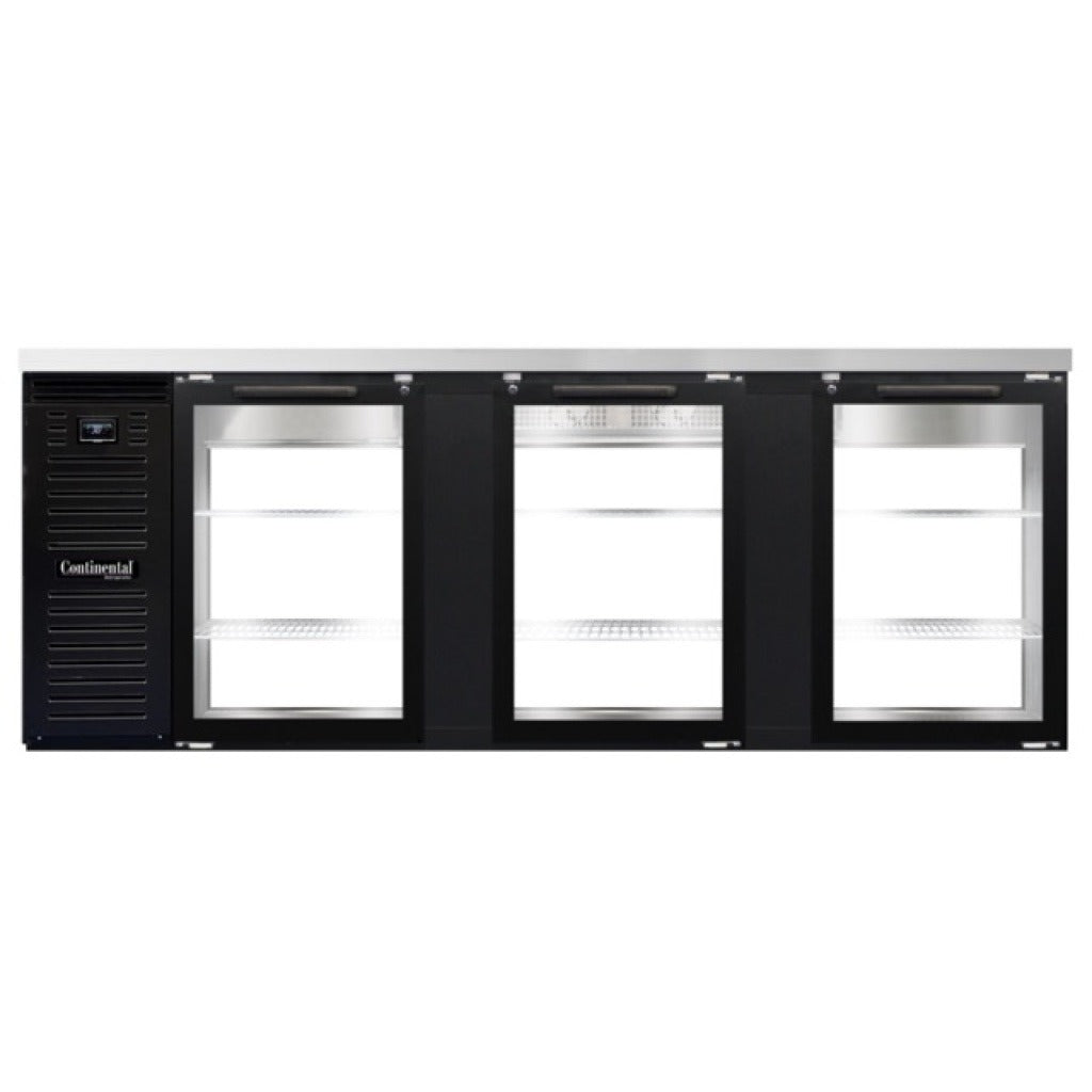 Continental Refrigerator Bar Refrigerator, 34 3/4" High, 115V - 25 cu. ft.