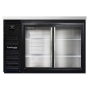 Continental Refrigerator Galvanized Steel Bar Refrigerator, 34 3/4" High, 115V - 16 cu. ft.