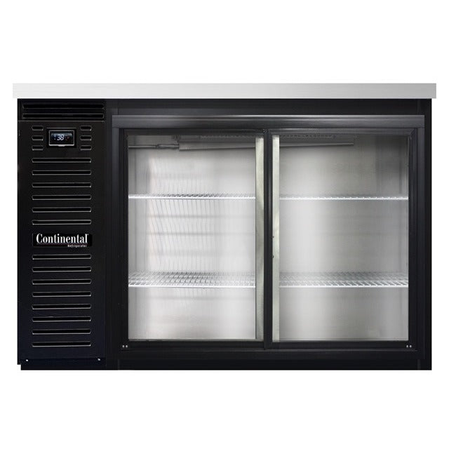 Continental Refrigerator Galvanized Steel Bar Refrigerator, 34 3/4" High, 115V - 16 cu. ft.