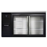 Continental Refrigerator Galvanized Steel Bar Refrigerator, 34 3/4" High, 115V - 22 cu. ft.
