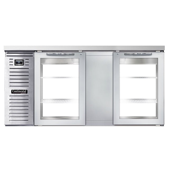 Continental Refrigerator Bar Refrigerator, 34 3/4" High, 115V - 18 cu. ft.