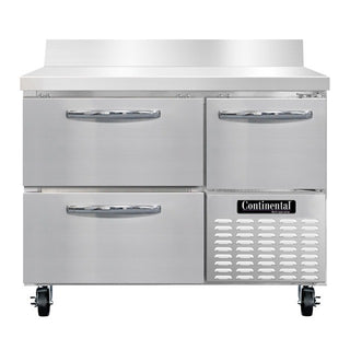 Continental Refrigerator RA43NBS Worktop Refrigerator, 12 cu. ft., 115V - Default Title