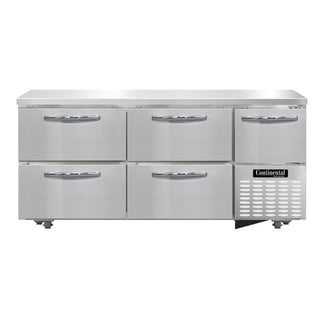 Continental Refrigerator RA68N-U-D Undercounter Refrigerator, 22 cu. ft., 115V - Default Title