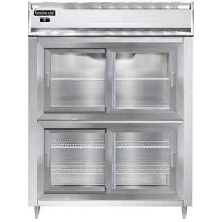 Continental Refrigerator D2RESN Reach-In Refrigerator, 40 cu. ft., 115V - D2RESN-SGD-HD