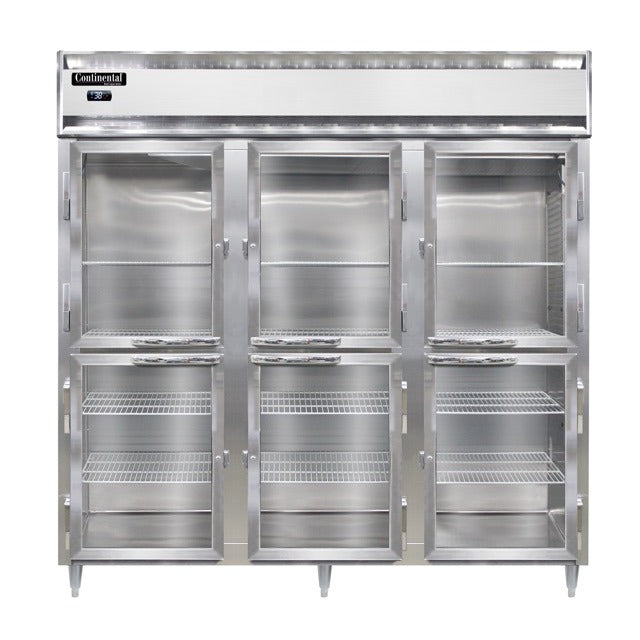 Continental Refrigerator D3RN Reach-In Refrigerator, 72 cu. ft., 115-230V - D3RN-GD-HD
