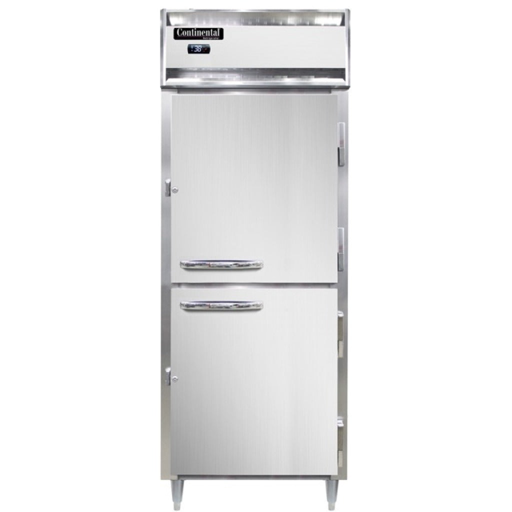 Continental Refrigerator Reach-In Refrigerator, 22 cu. ft., 115V - 2 Doors
