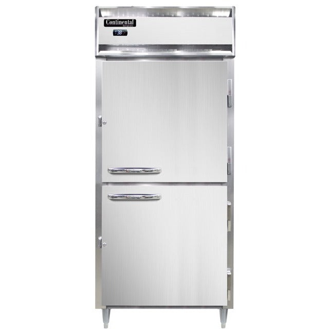 Continental Refrigerator Reach-In Refrigerator, 26 cu. ft., 115V - 2 Doors