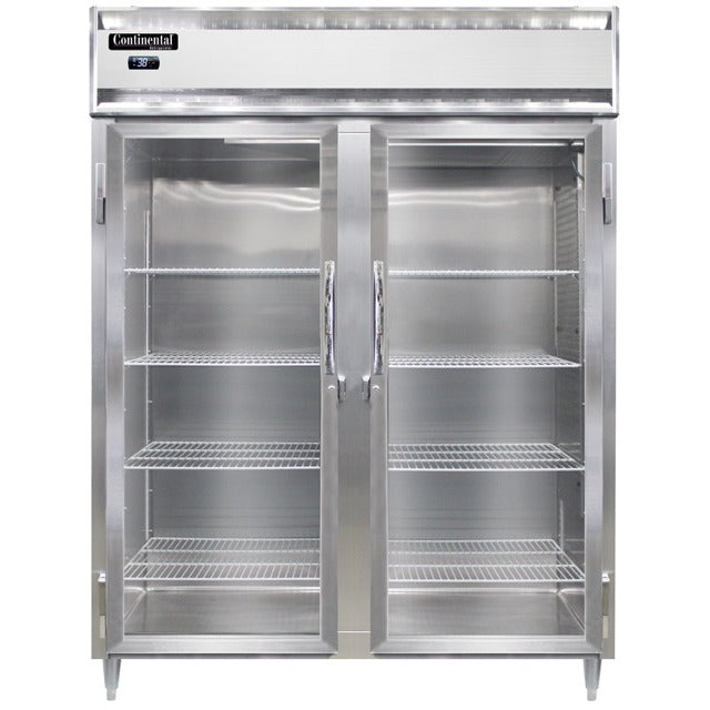 Continental Refrigerator Reach-In Refrigerator, 52 cu. ft., 115V - 2 Doors