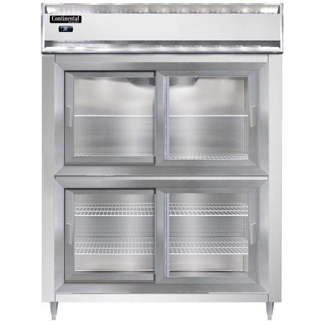Continental Refrigerator Reach-In Refrigerator, 52 cu. ft., 115V - 4 Doors