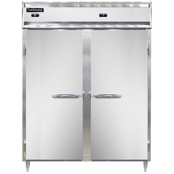 Continental Refrigerator D2RFESN Solid Door Extra-Wide, 57" Wide, 115V - Default Title