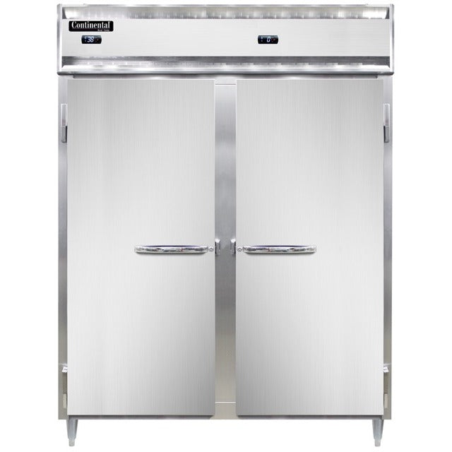 Continental Refrigerator D2RFENSS Reach-In Refrigerator/Freezer, 44 cu. ft., 115V - Default Title