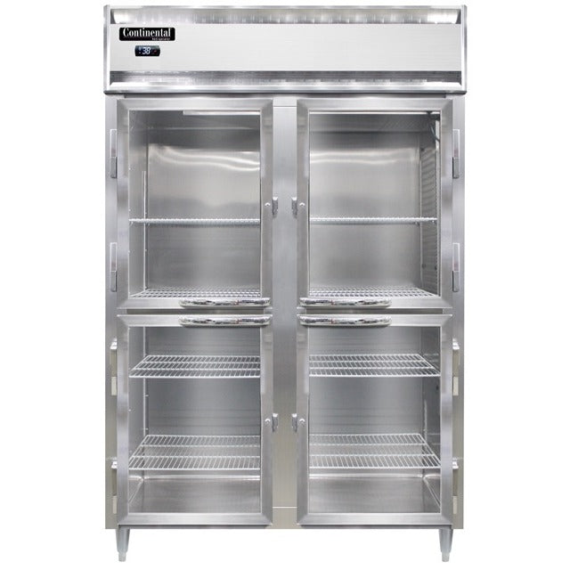 Continental Refrigerator Reach-In Refrigerator, 50 cu. ft., 115V - 4 Doors