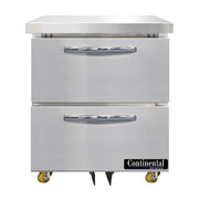 Continental Refrigerator DF27N-U Undercounter Freezer, 7.4 cu. ft., 115V - Default Title