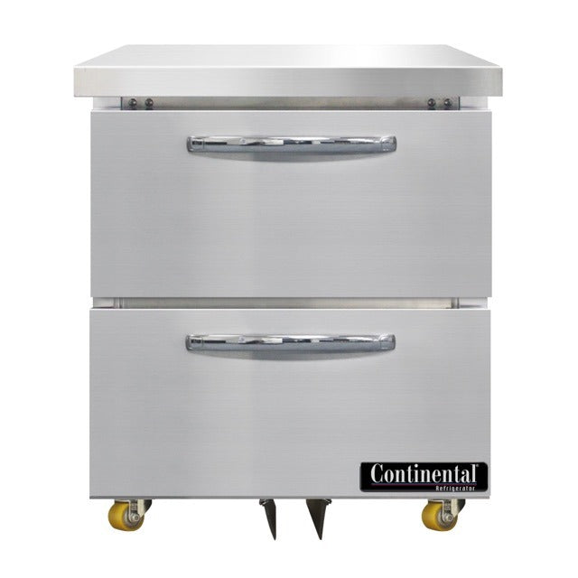 Continental Refrigerator DF27N-U Undercounter Freezer, 7.4 cu. ft., 115V - Default Title