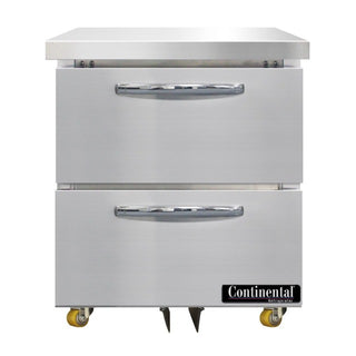 Continental Refrigerator DF27N-U Undercounter Freezer, 7.4 cu. ft., 115V - Default Title
