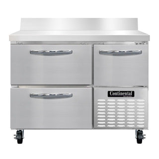 Continental Refrigerator FA43NBS Worktop Freezer, 12 cu. ft., 115V - 1 Door