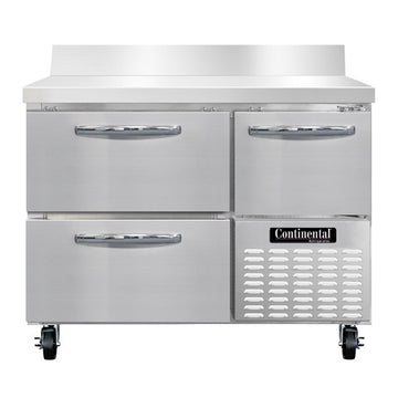 Continental Refrigerator FA43NBS Worktop Freezer, 12 cu. ft., 115V - 1 Door