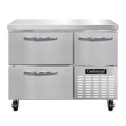 Continental Refrigerator FA43N Worktop Freezer, 12 cu. ft., 115V - 1 Door