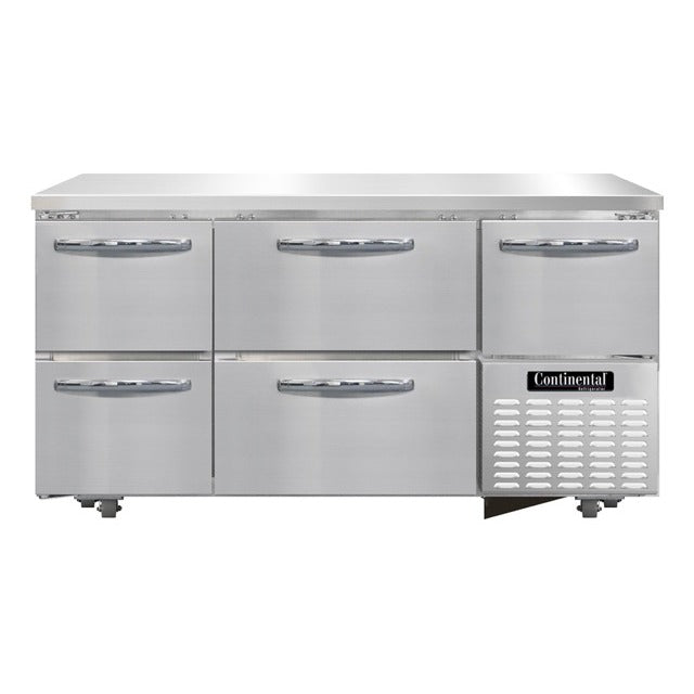 Continental Refrigerator FA60N Worktop Freezer, 19 cu. ft., 115V - Default Title