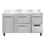 Continental Refrigerator FA60NBS Worktop Freezer, 19 cu. ft., 115V - 3 Doors